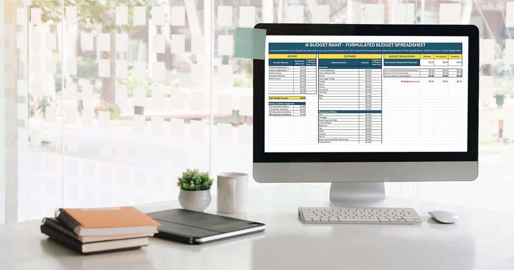 Spreadsheet - get serious about budgeting