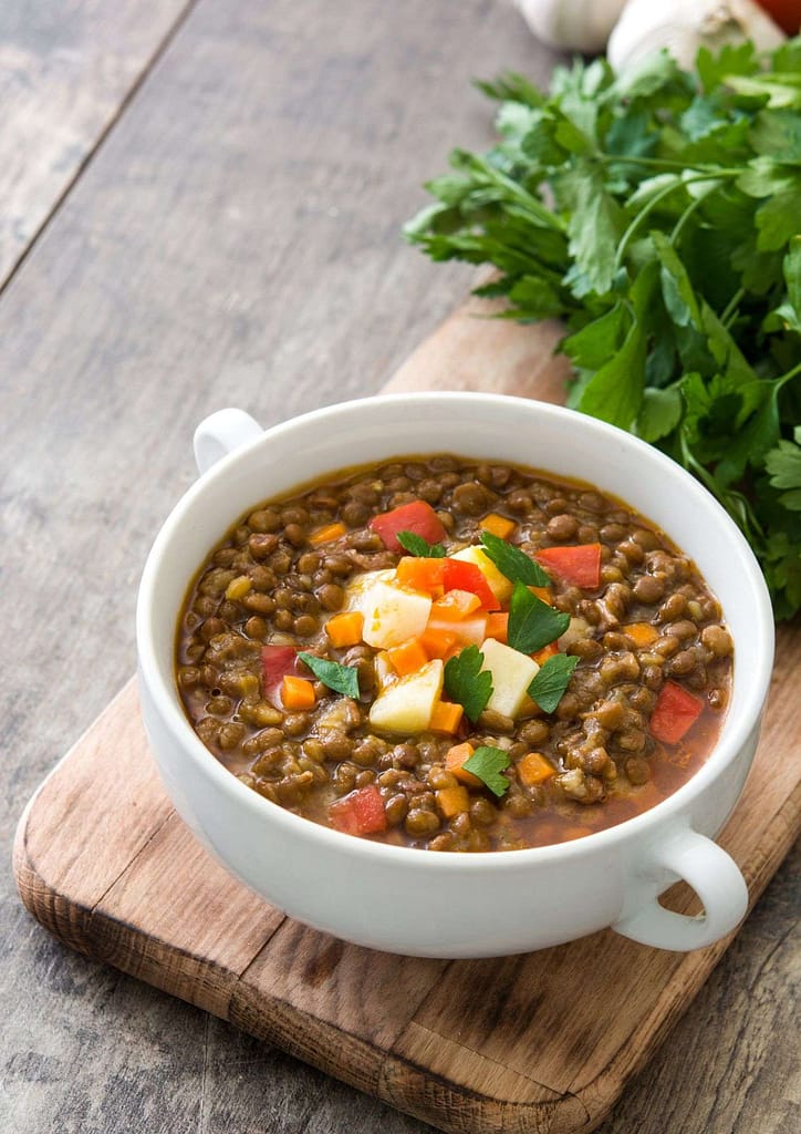 Veggie-Packed Lentil Soup